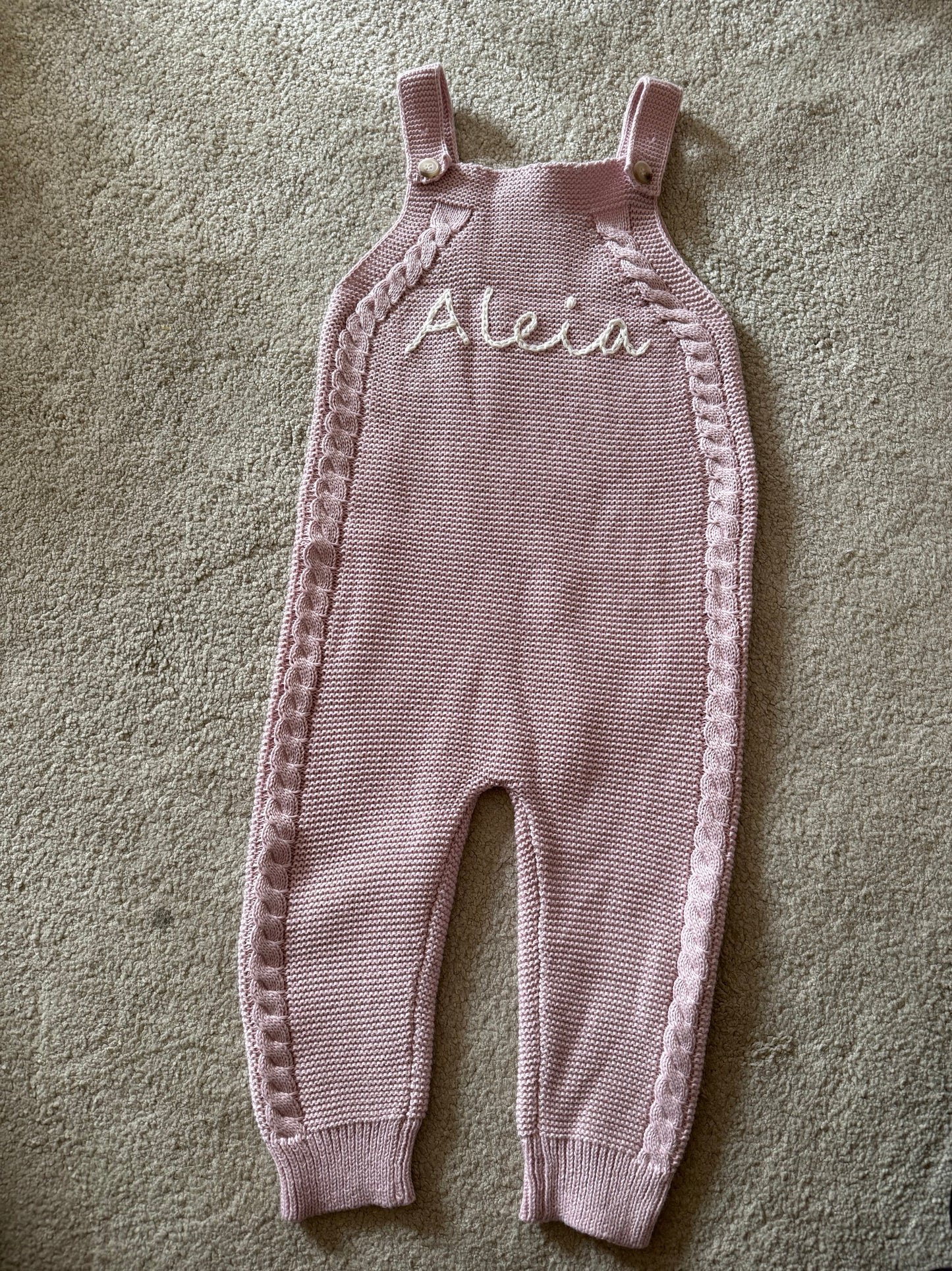 Personalised Girly Dungaree