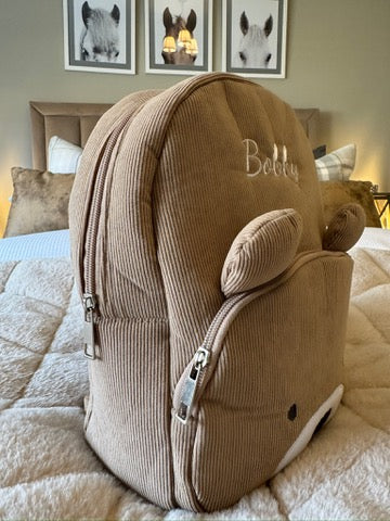Personalised Baby Bear Unisex Rucksack