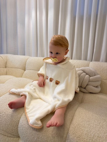 Baby Bear Towel Poncho One Size
