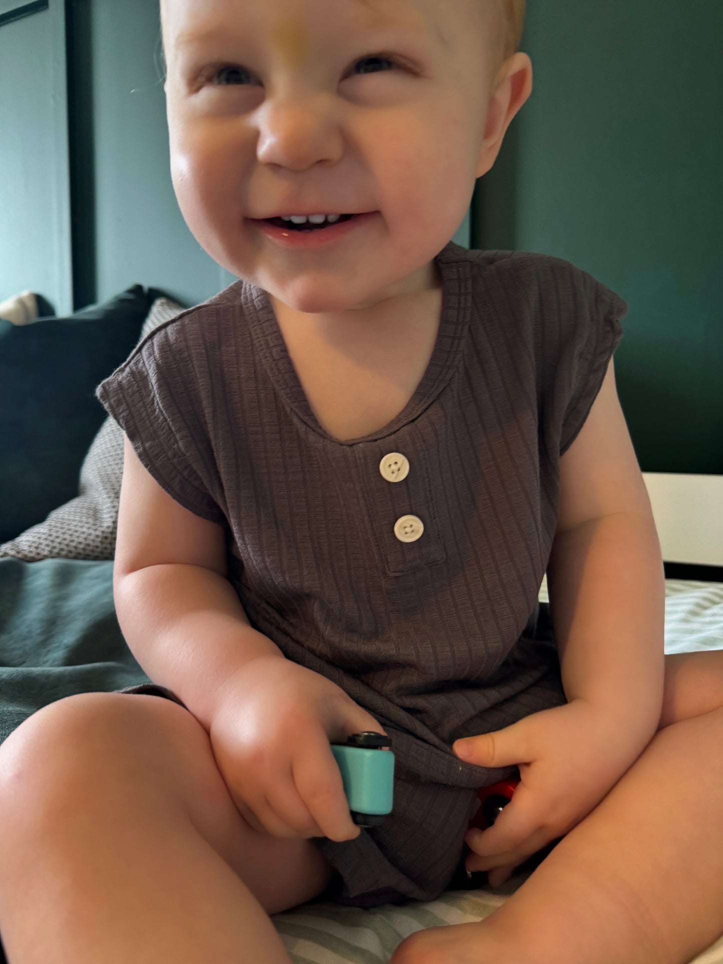 Charcoal Racer Boy Co-Ord Set