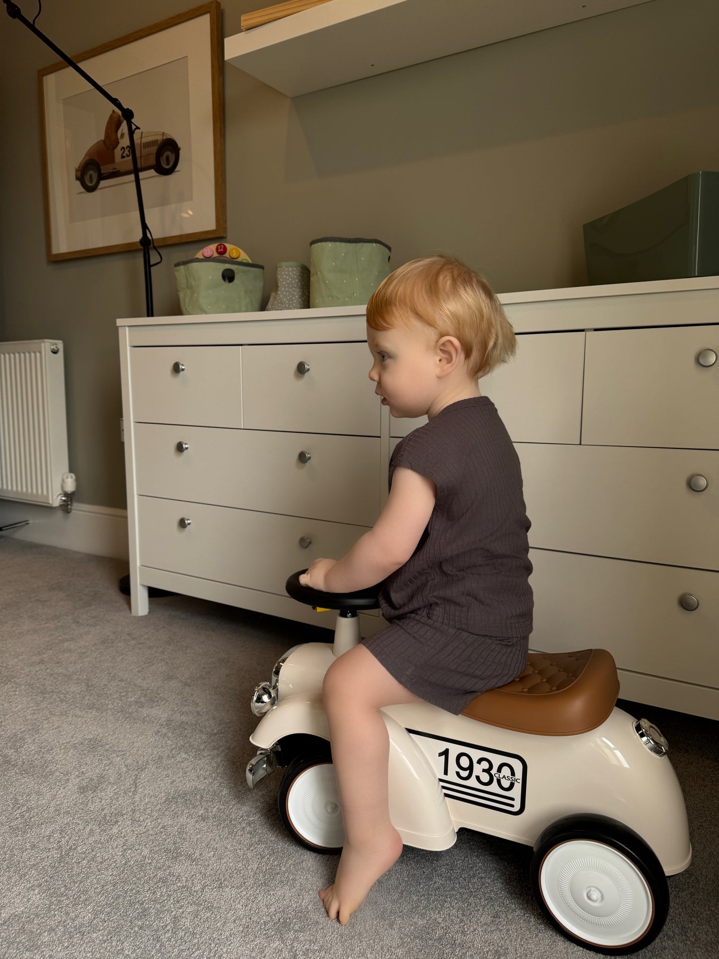 Charcoal Racer Boy Co-Ord Set