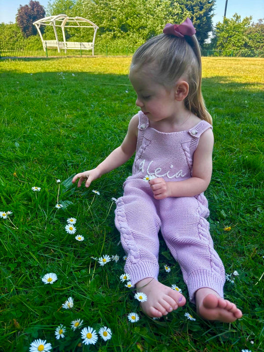 Personalised Girly Dungaree